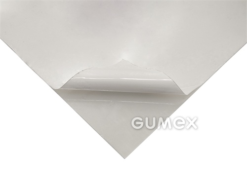 Extrudierte Platte aus PET-G VIVAK-Copolyester, 0,5mm, 1250x2050mm, Dichte 1,37g/cm3, transparent, 